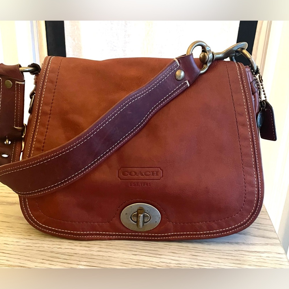 Coach Legacy saddle bag